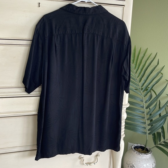 Club Room Men’s Short sleeve Black Dress shirt size M - Picture 5 of 5